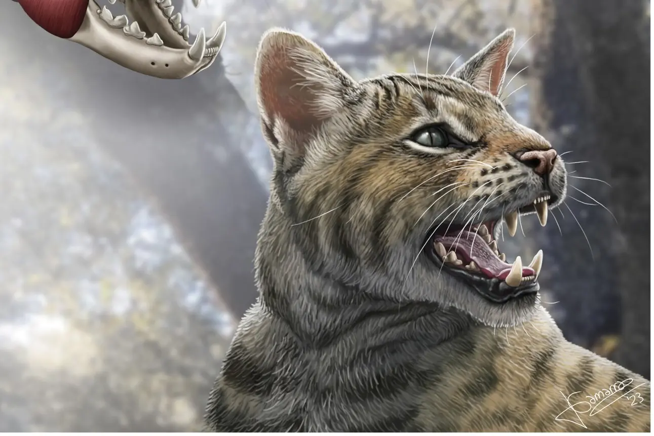 Unveiling the magerifelis peignei: A predator with powerful jaws