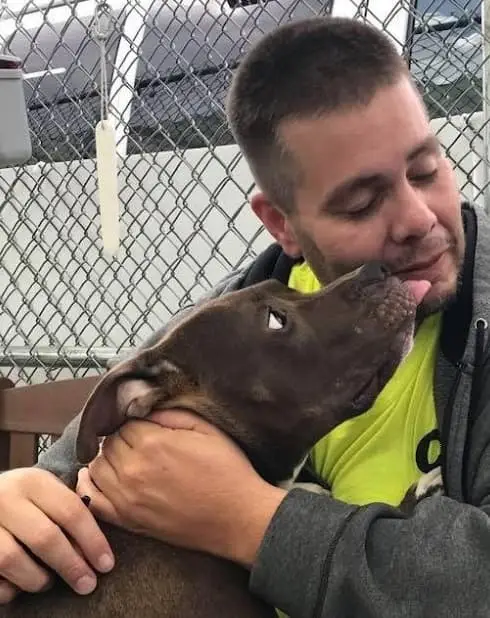 A love rooted in childhood: A shared history with pit bulls