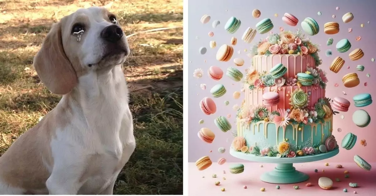 He is a dog with special circumstances who has not had a birthday party for 10 years