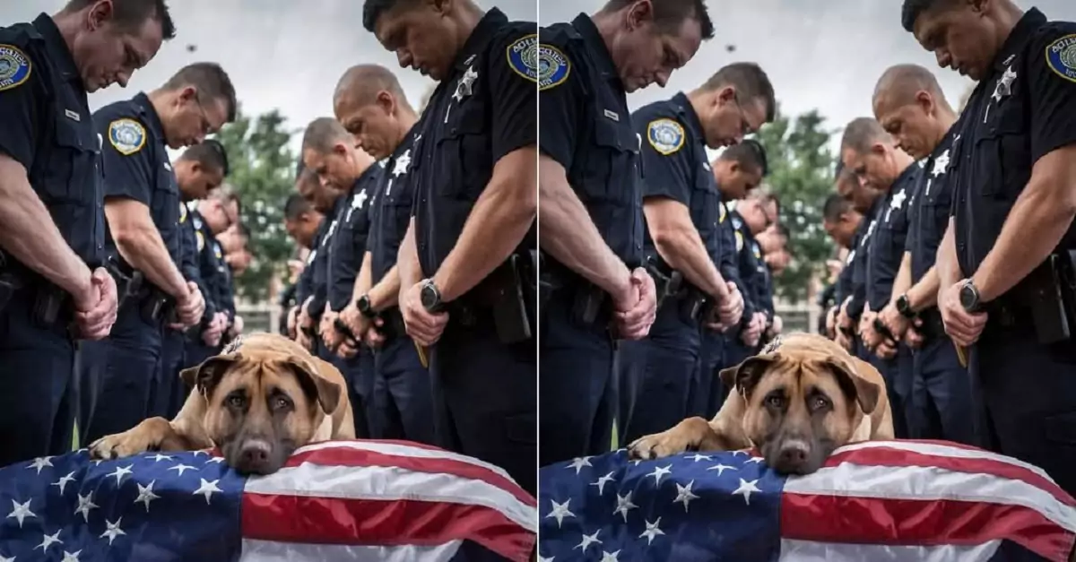 The U.S. military’s final farewell to Aspen, the devoted dog who served faithfully for the past 10 years